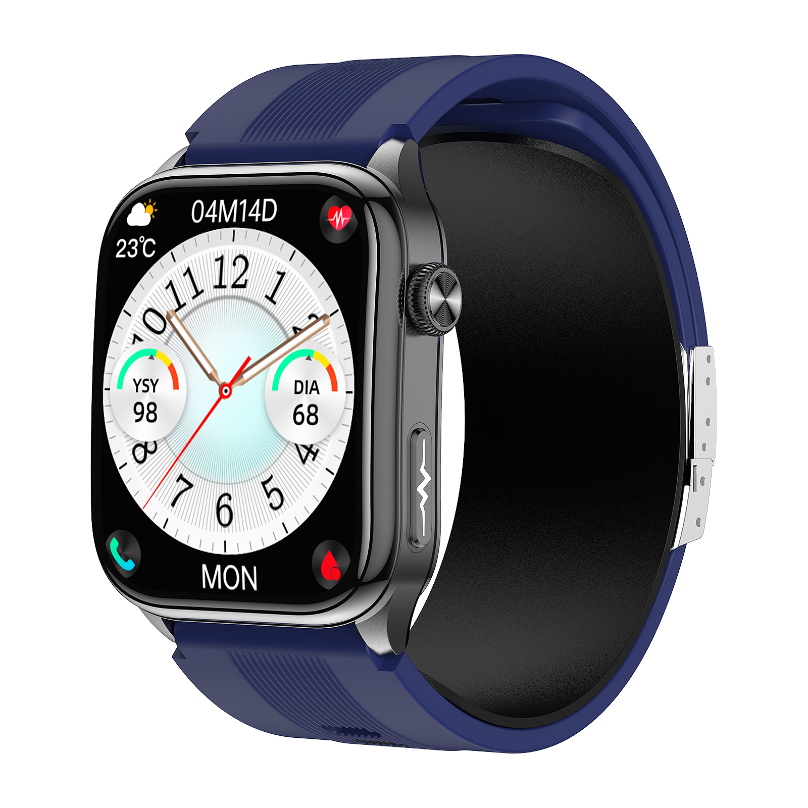 S101 Air Pump Blood Pressure Watch