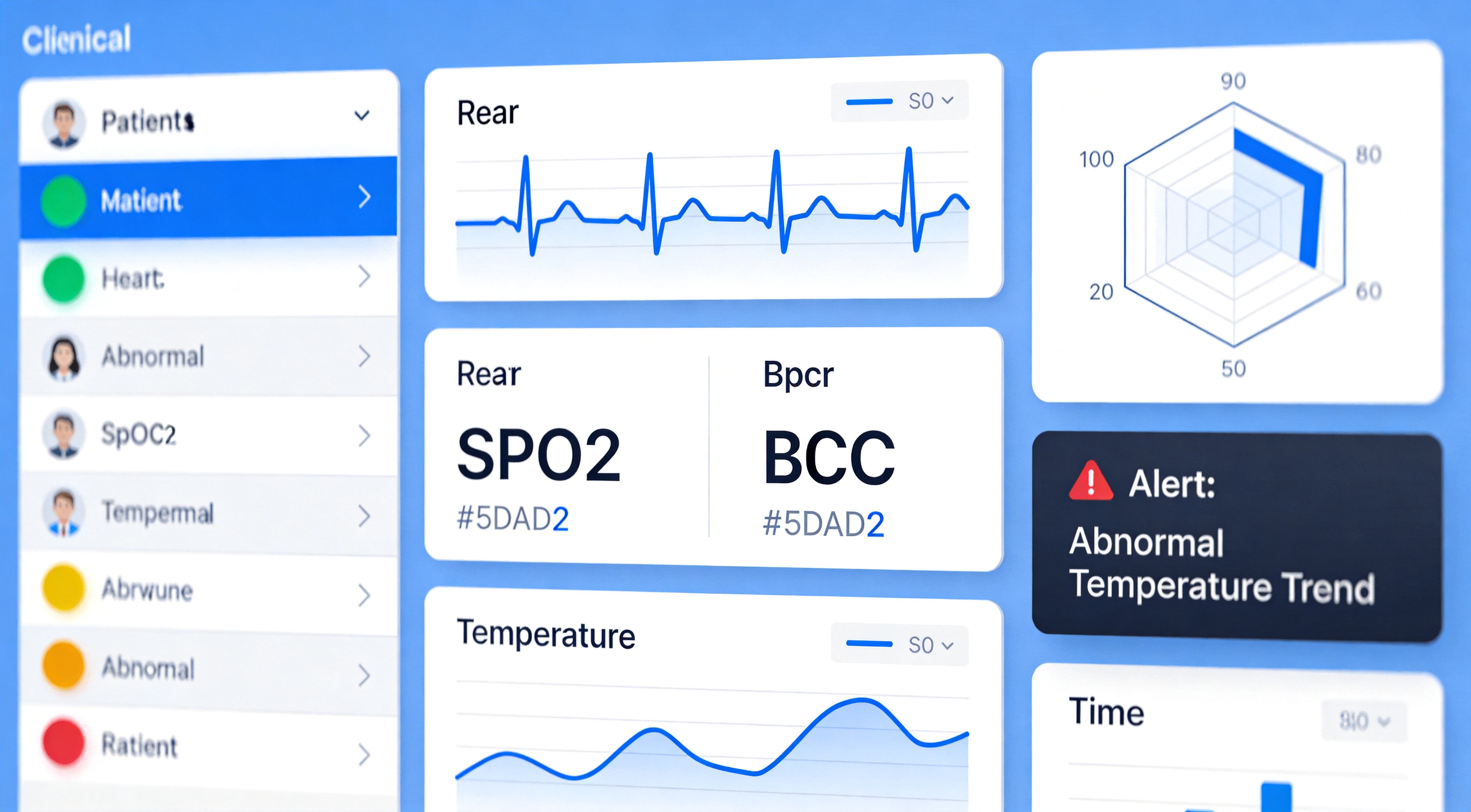Unified Cloud Clinical Dashboard - Multi-Parameter Patient Monitoring