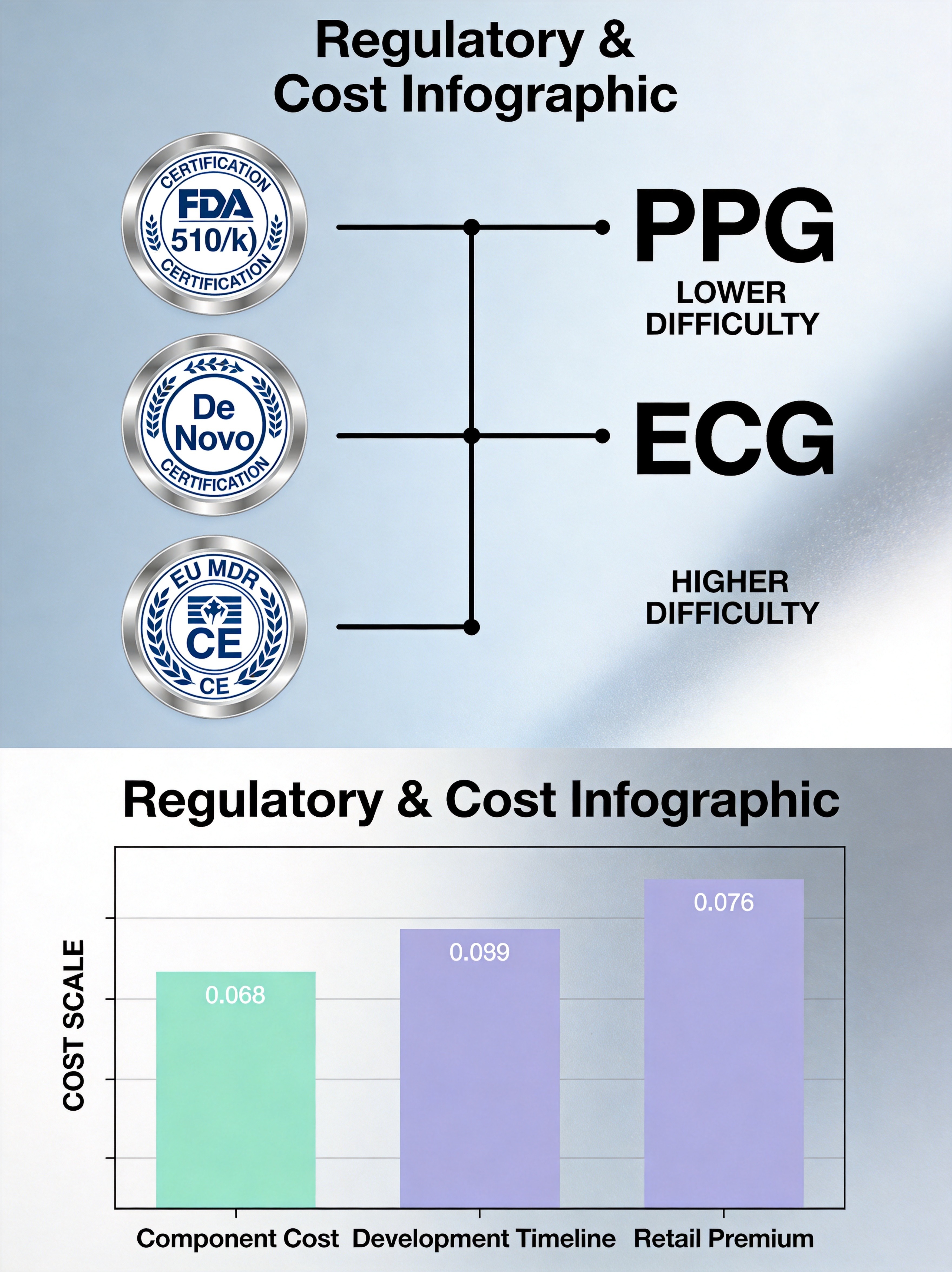 Regulatory and Cost Comparison Infographic