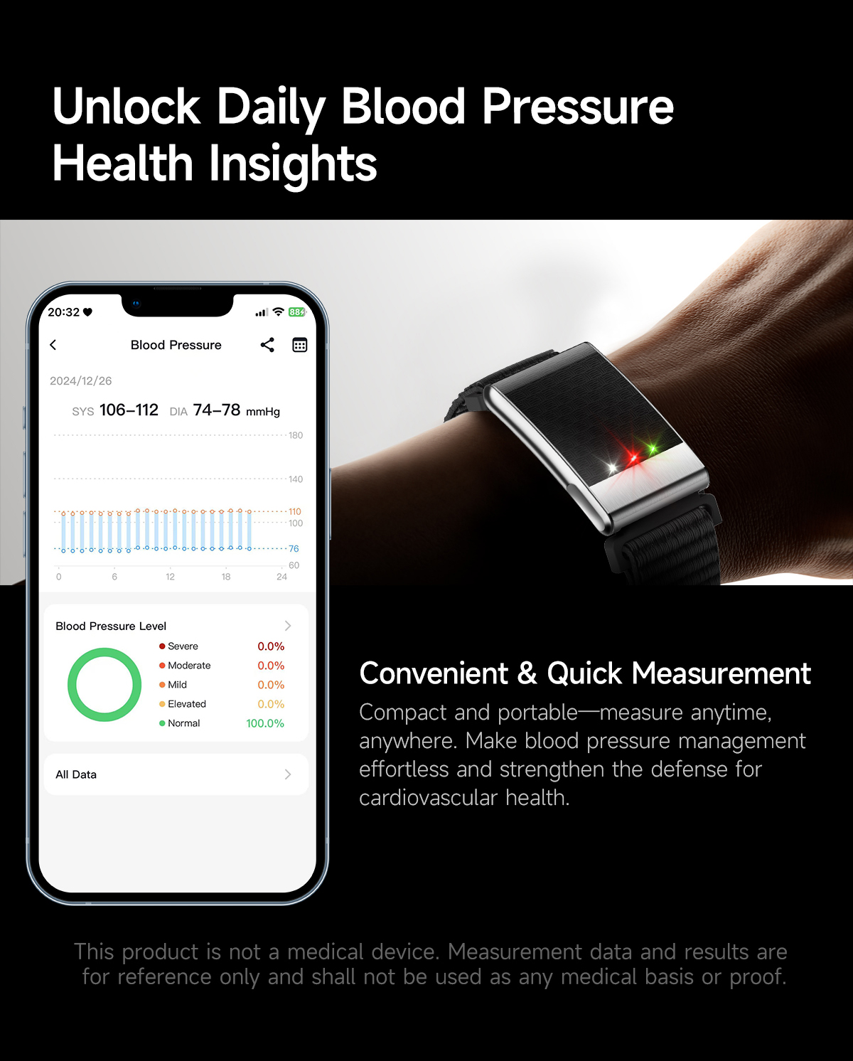 E900 ECG Smart Band