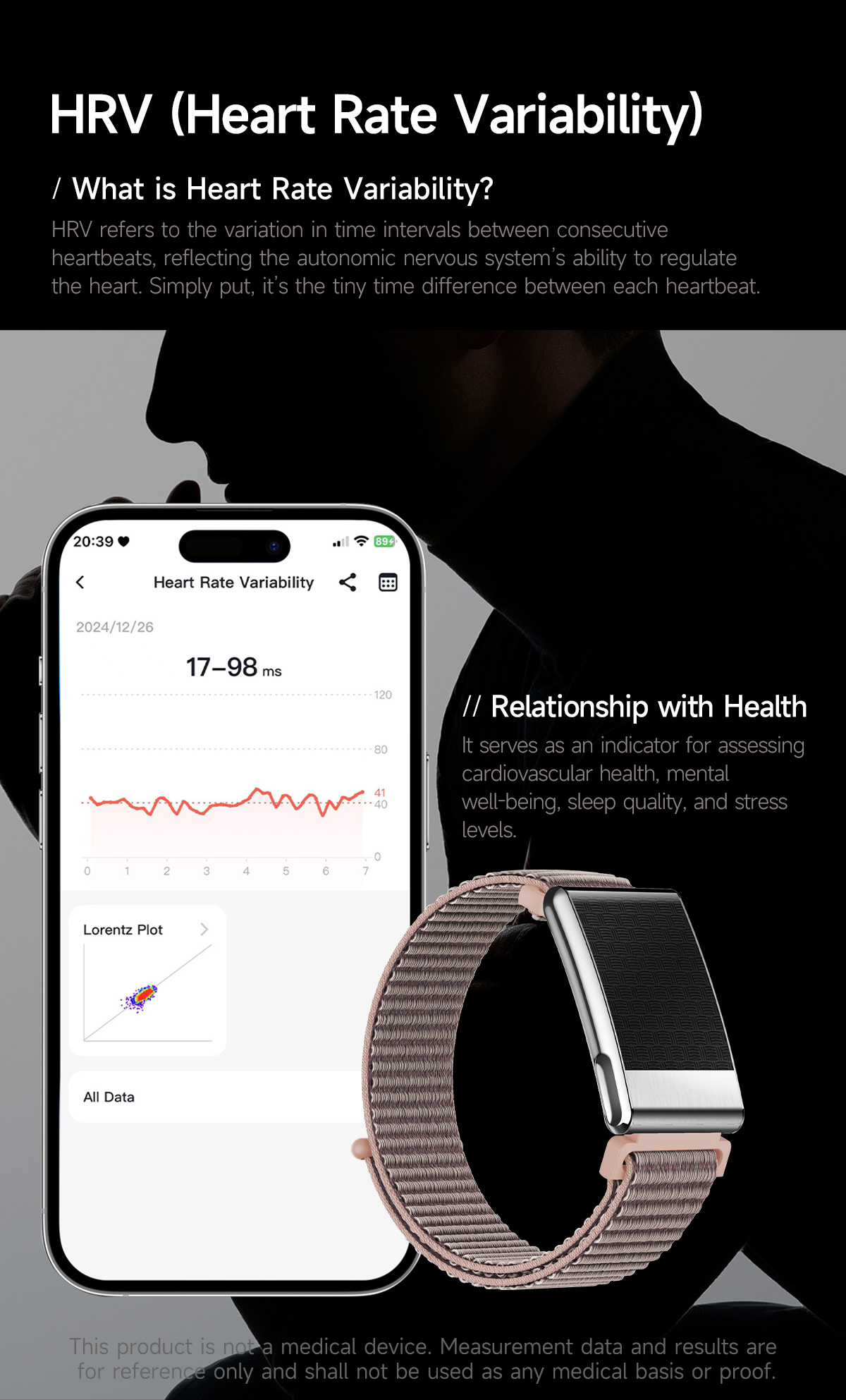E900 ECG Smart Band