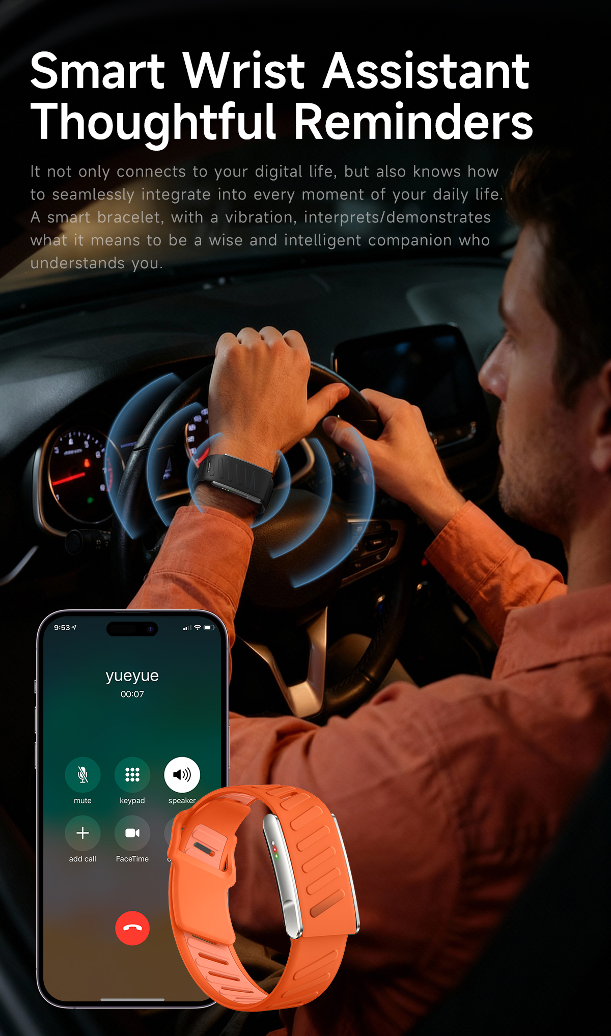 KR96PRO ECG Smart Band