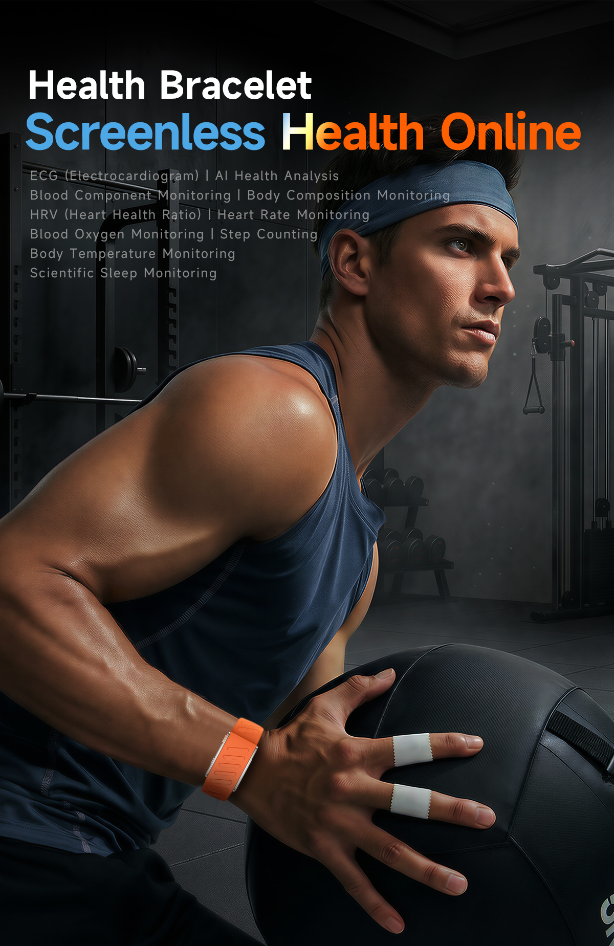 KR96PRO ECG Smart Band