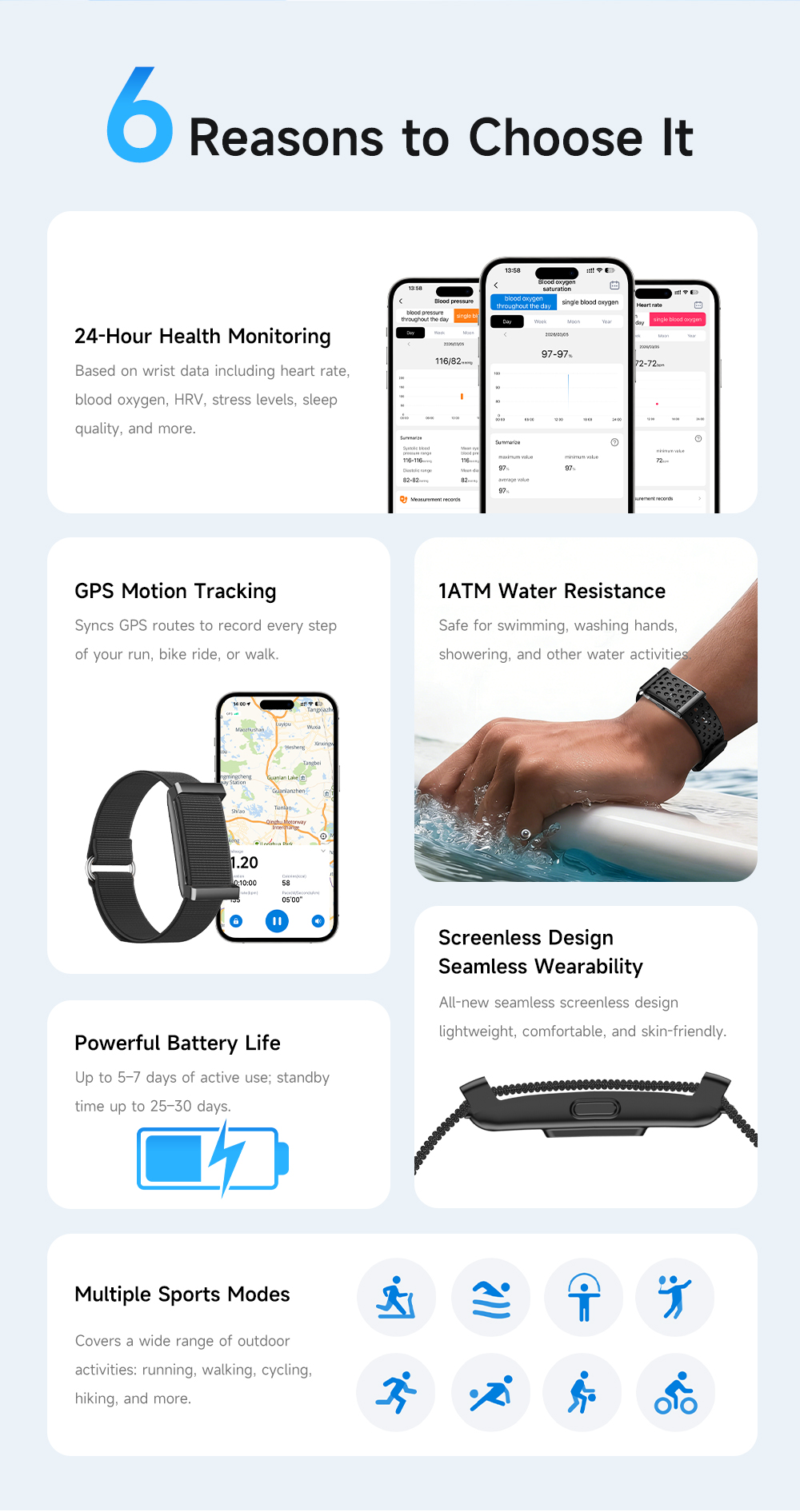 W01 Smart Band