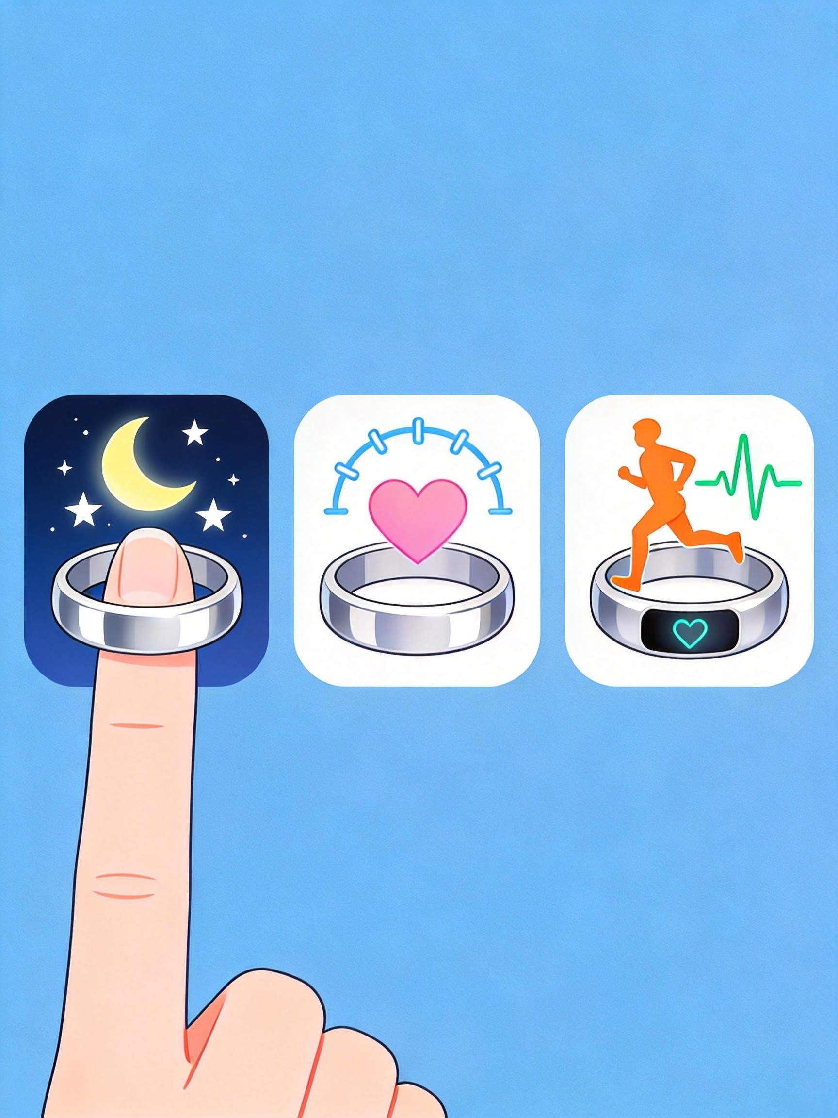 Sleep Monitoring Smart Ring