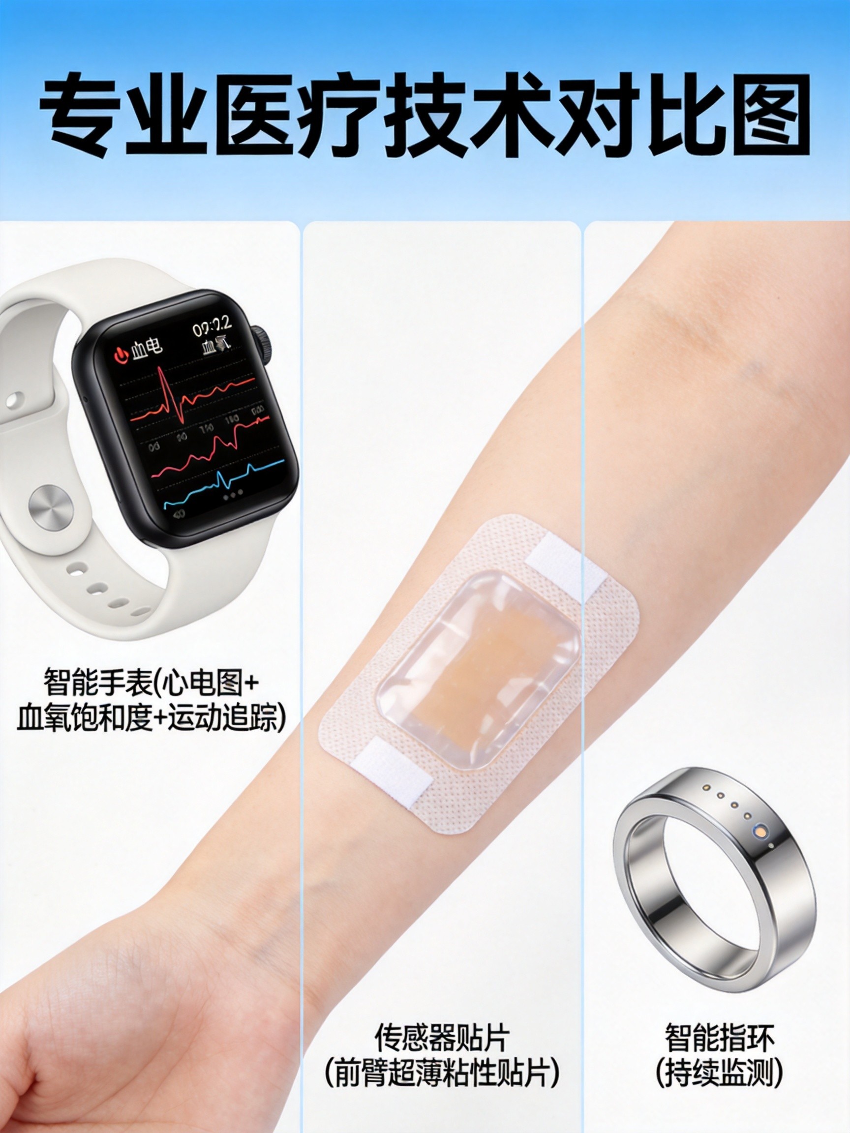 Stroke Rehabilitation Wearable Device Form Factors - Smartwatch, Sensor Patch, Smart Ring