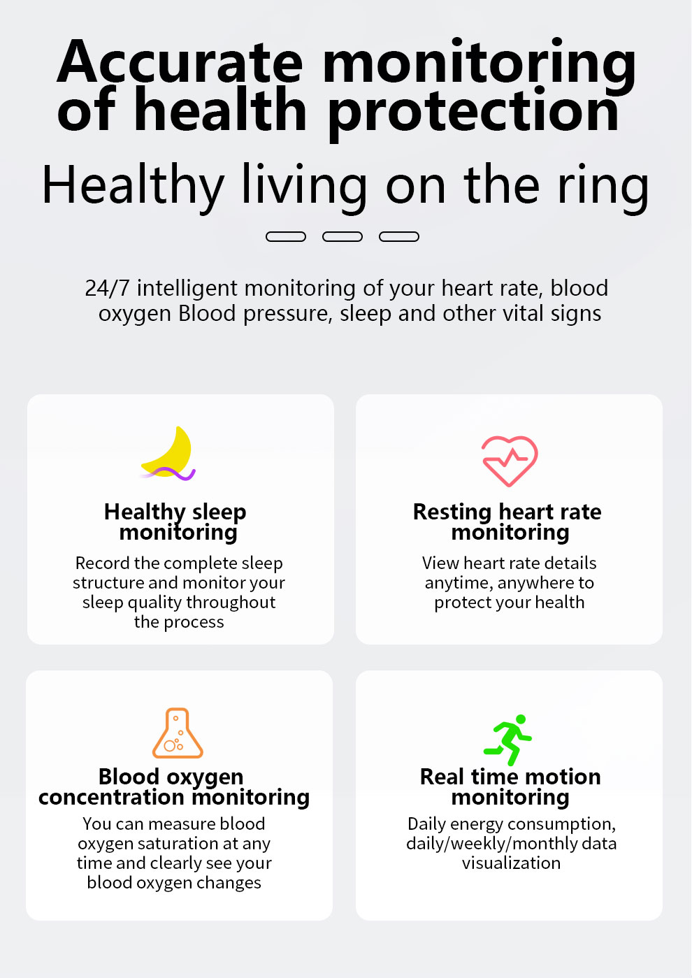 TK5 ECG Smart Ring - Detail 2