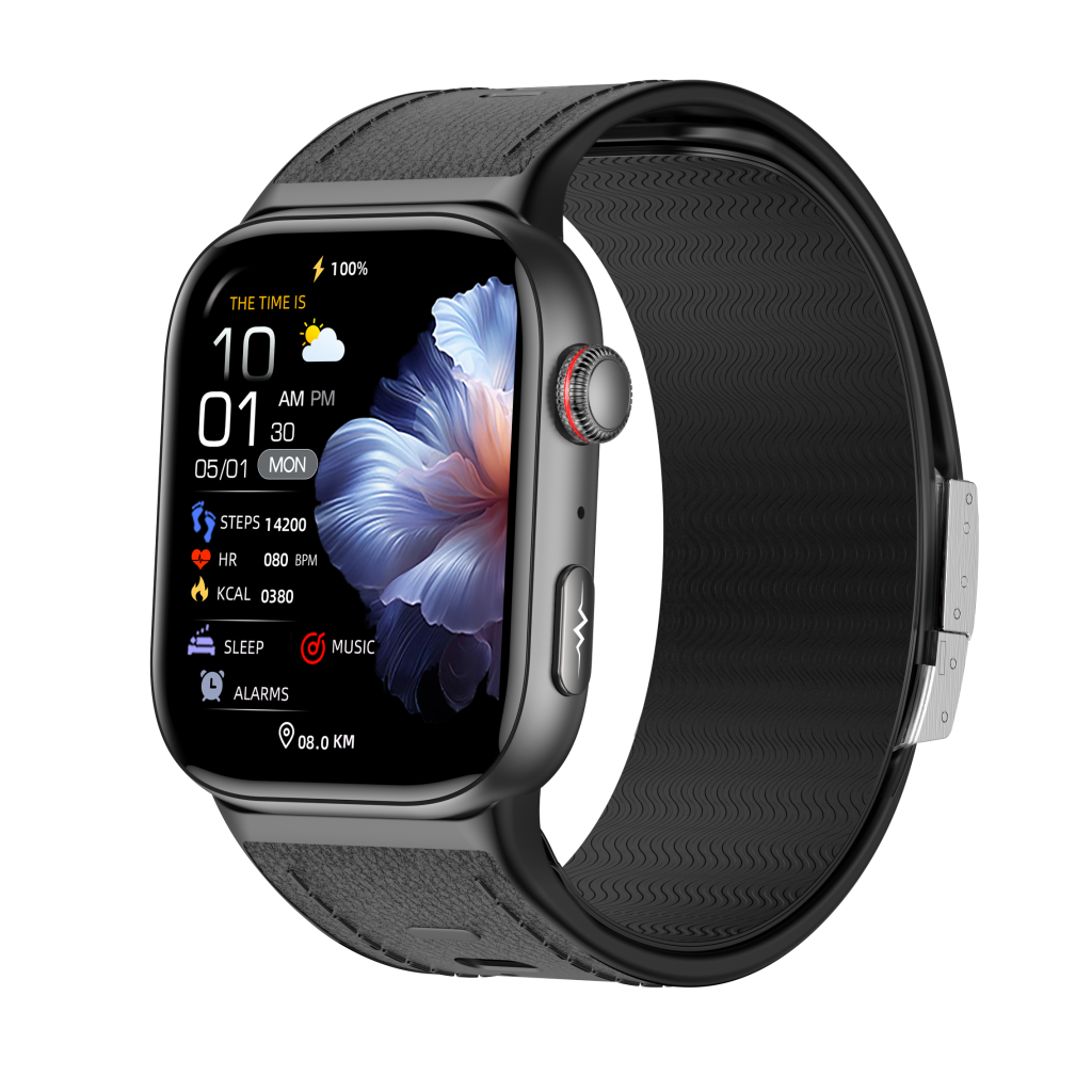 S105 AI Air Pump BP ECG Smart Watch